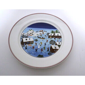 Villeroy & Boch Naif Christmas 10-3/8" Dinner Plate - LapLau Art